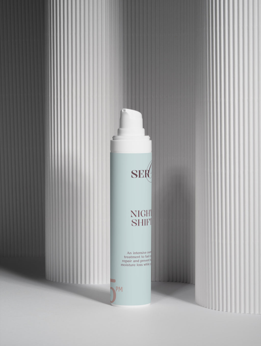 The Night Shift cream full product view — plumping overnight treatment