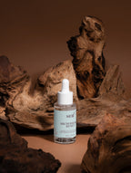 Microbiome Reset Serum bottle packaging detail by Face by SERO