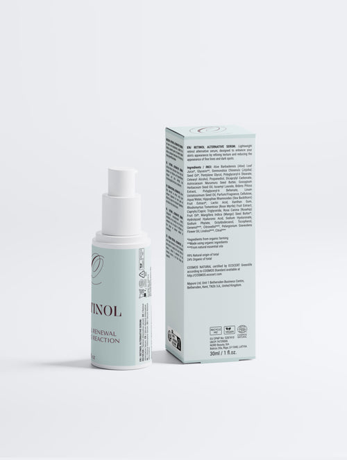 Bio-Retinol serum texture — gentle formula for sensitive menopausal skin