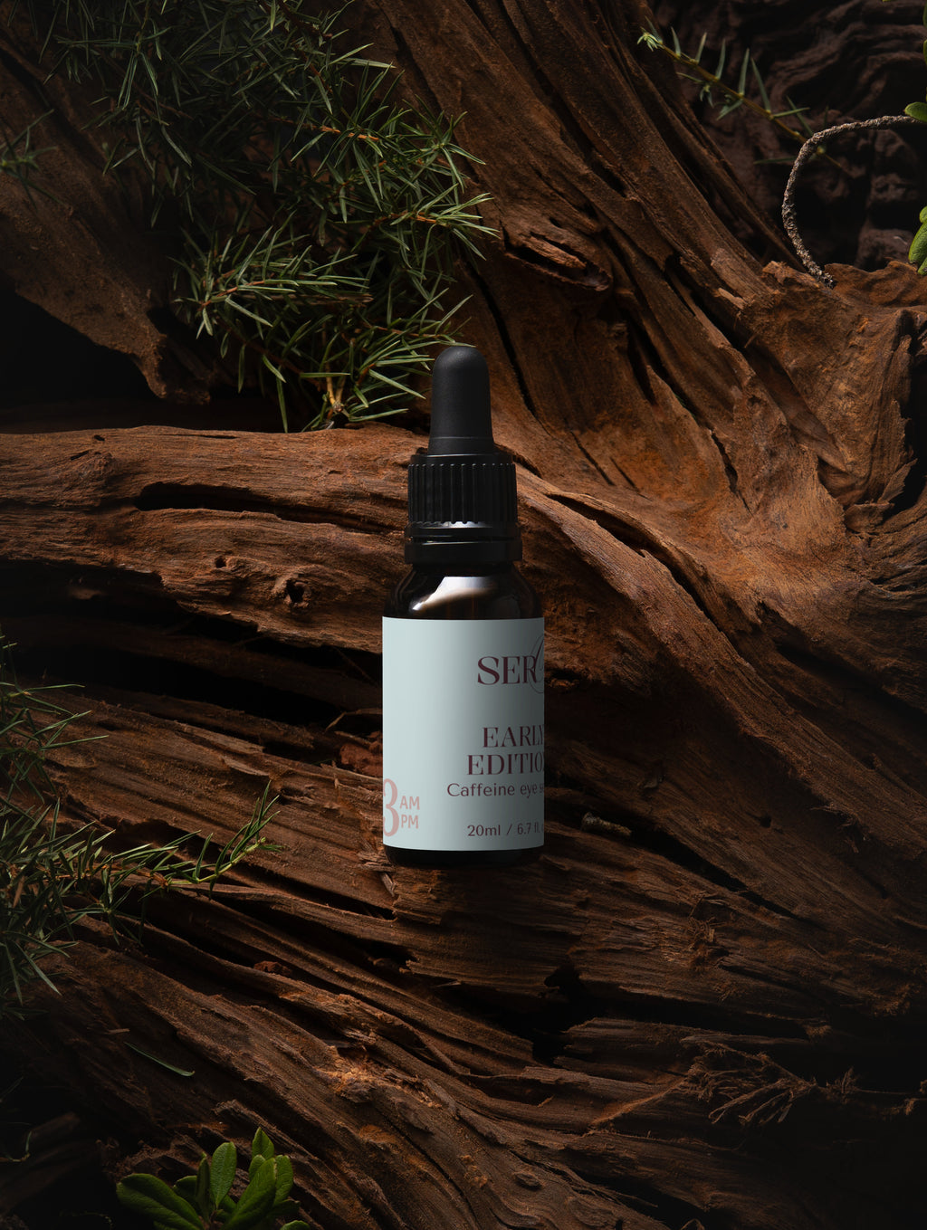 Early Edition caffeine booster ingredient detail — natural certified formula for menopausal skin