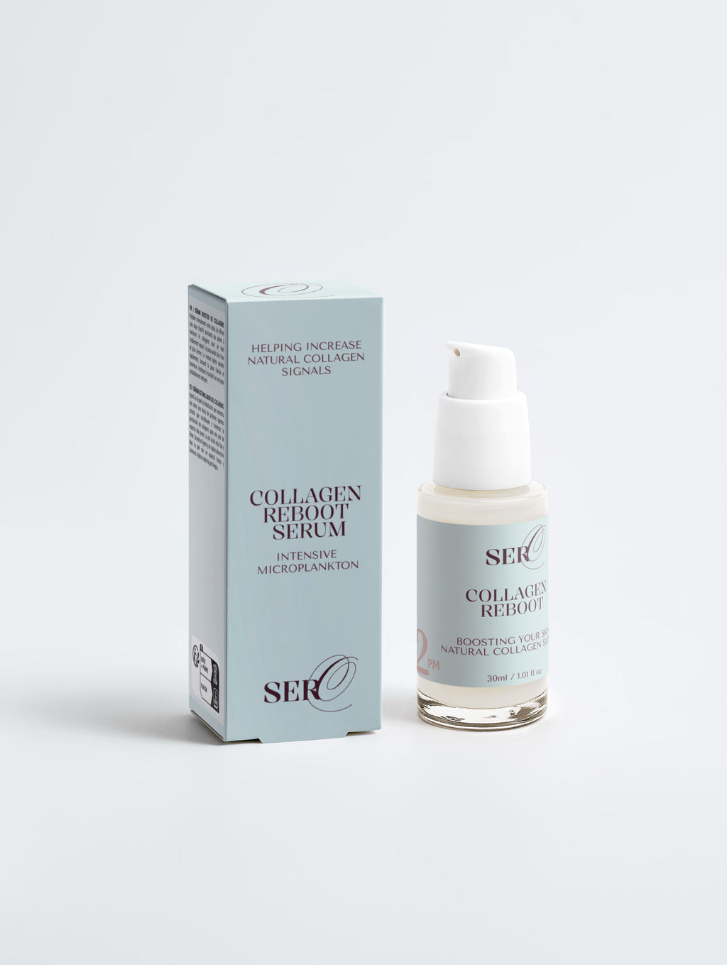 The Collagen Reboot Intensive Microplankton Serum bottle by Face by SERO