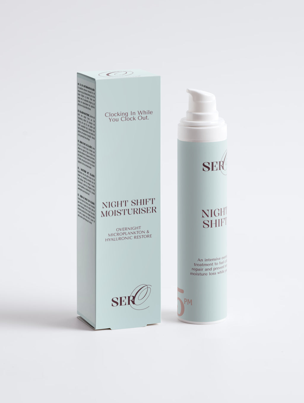 The Night Shift overnight microplankton and hyaluronic restore cream by Face by SERO