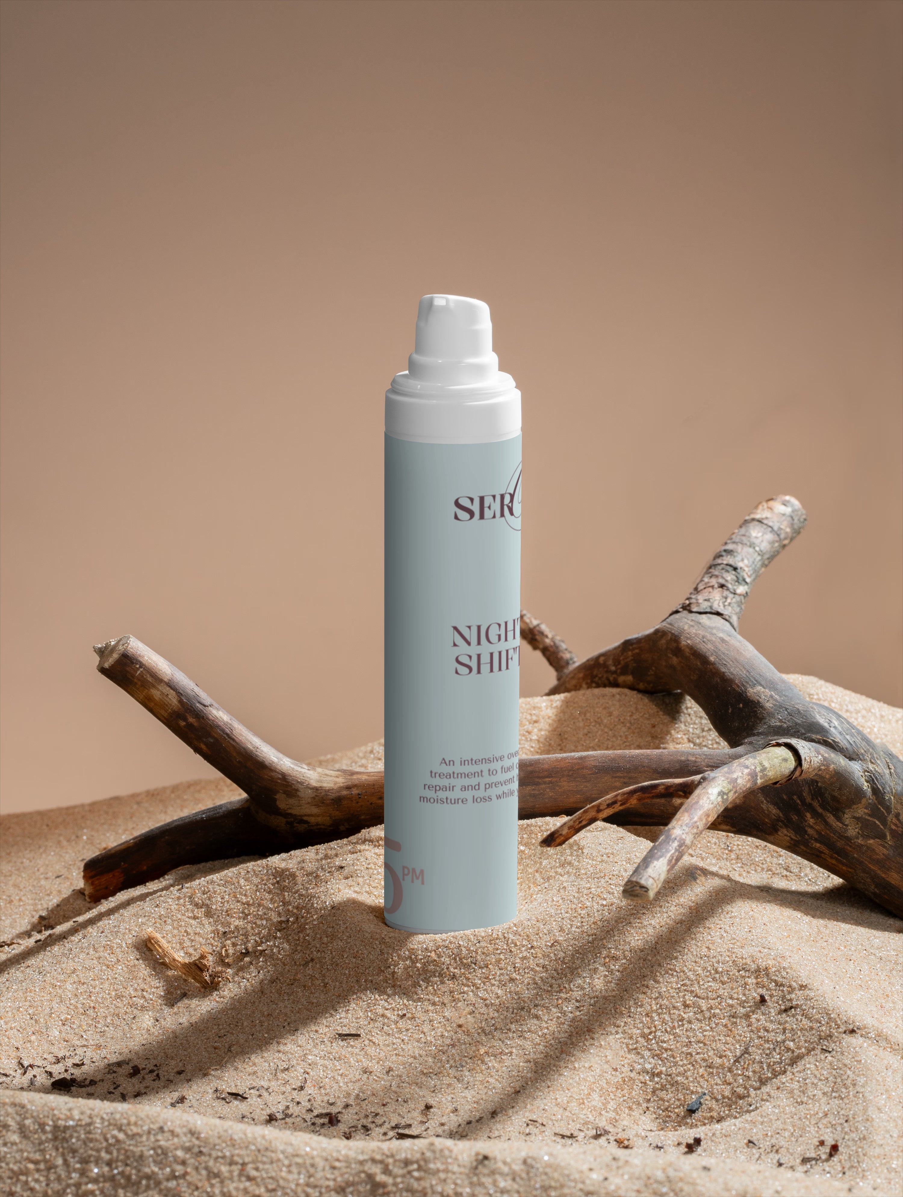 The Night Shift overnight restore lifestyle image — waking up to firmer skin during menopause