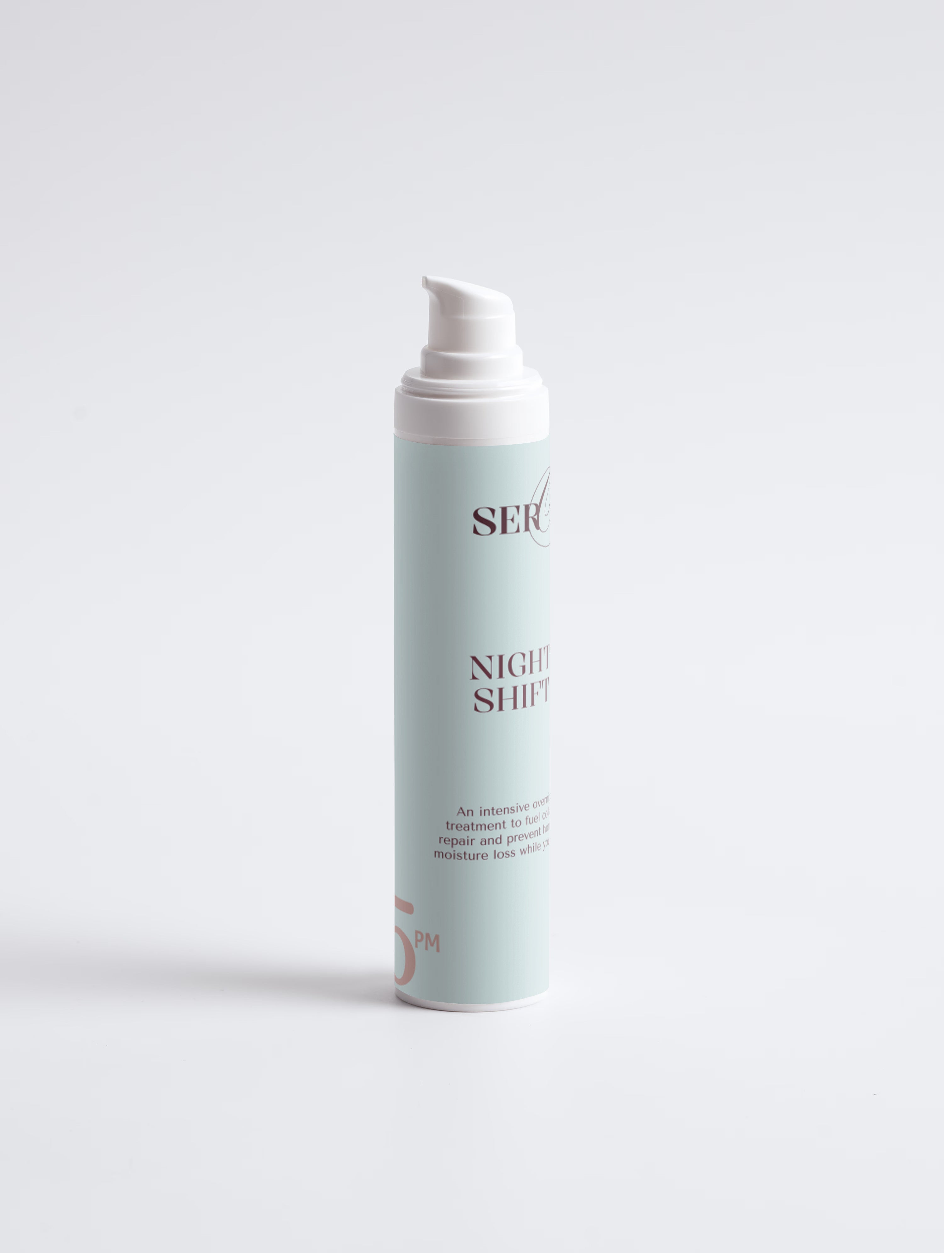 The Night Shift cream texture — rich overnight formula for menopausal skin repair