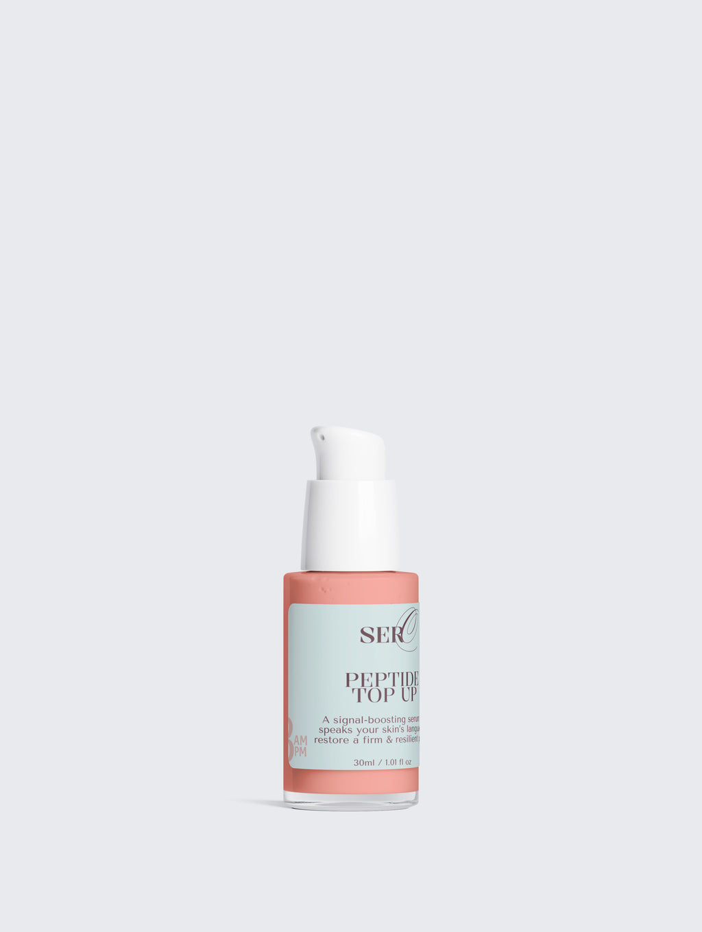 The Peptide Top-Up serum key peptide ingredients for skin firmness and bounce