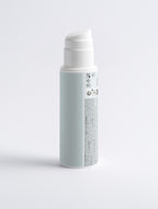 First Step cleanser texture transforming from oil to milk on skin