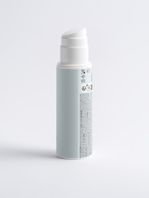 First Step cleanser texture transforming from oil to milk on skin