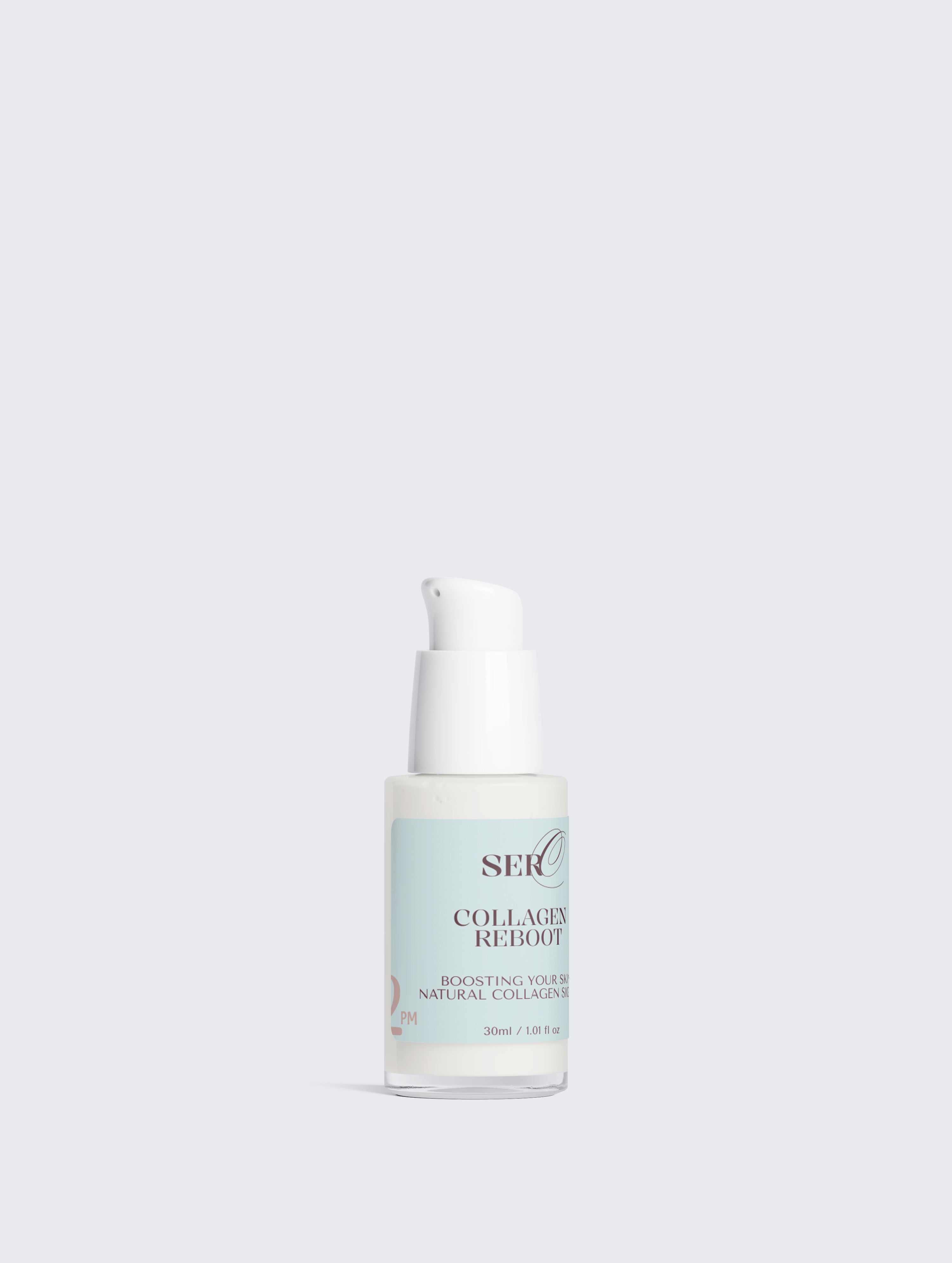 The Collagen Reboot serum texture — fast-absorbing formula for menopausal skin