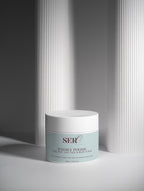 Weekly Polish scrub applied to skin for gentle exfoliation during menopause